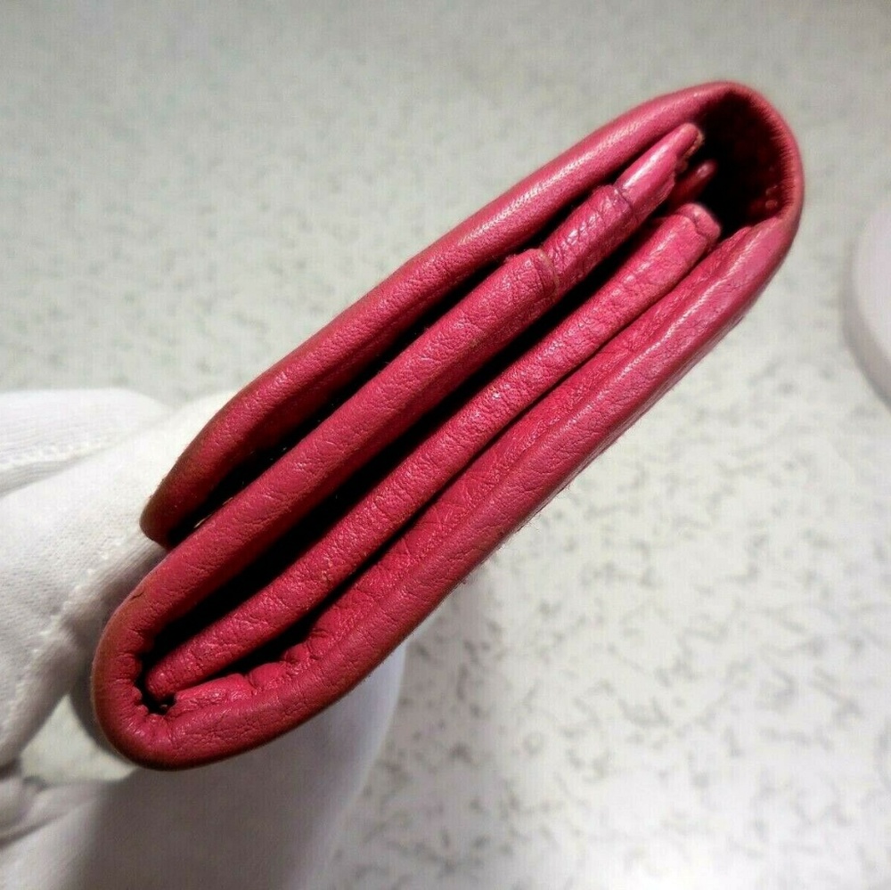 Prada Pink Leather Vitello Daino Wallet - Picture 3 of 8